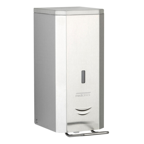 Mediclinics: Wall-Mounted Liquid Soap Dispenser-Lever Operated; 1500ml, Satin  1
