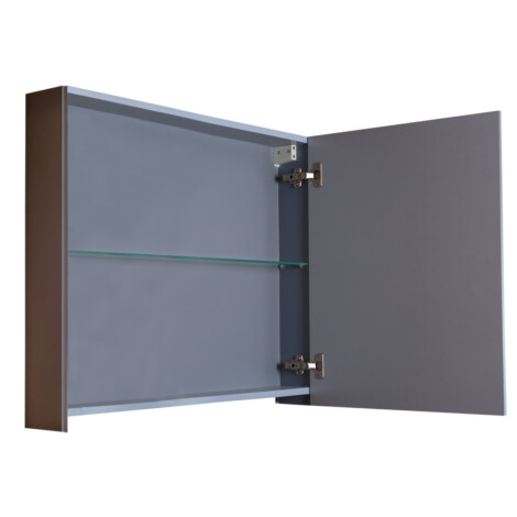 Metallized Mirror Cabinet; 1-Door, (60x70)cm
