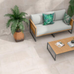 Essential Relieve Essen Sand: Matt Porcelain Tile; (45.0x90.0)cm