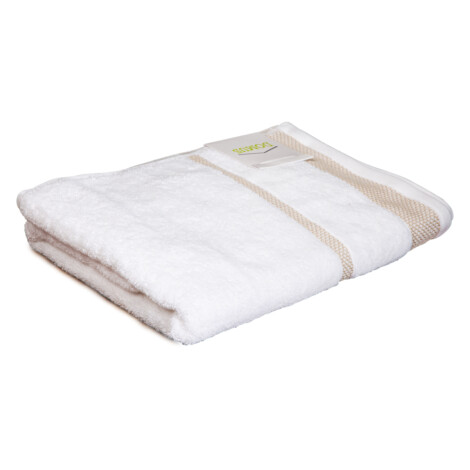 Bath Towel 100% Cotton, 600GSM; (90x160)cm, White