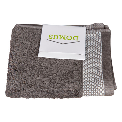 Face Towel 100% Cotton, 600GSM; (33×33)cm, Grey 1