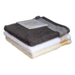 Face Towel 100% Cotton, 600GSM; (33x33)cm, Grey