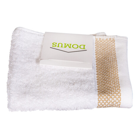 Face Towel 100% Cotton, 600GSM; (33×33)cm, White 1