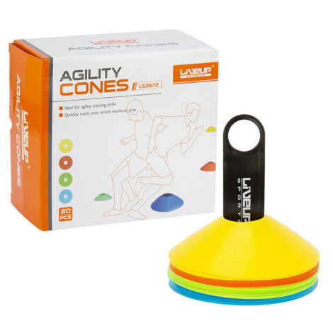 Agility Cones With Rack 1