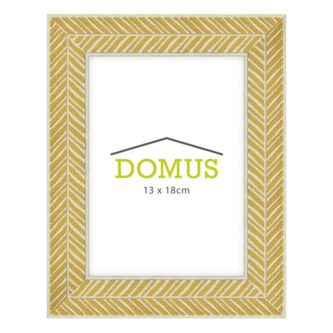 Domus: Picture Frame; (13×18)cm, Yellow 1