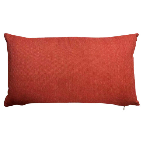 Domus: Outdoor Lumber Pillow; (30×50)cm, Orange/Red 1