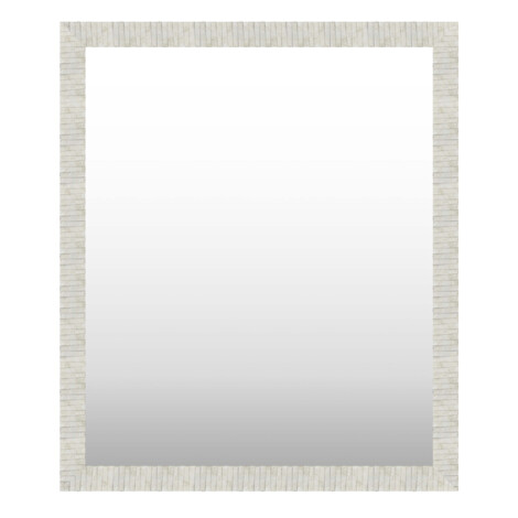 Domus: Wall Mirror With Frame; (50×60)cm, Cream 1