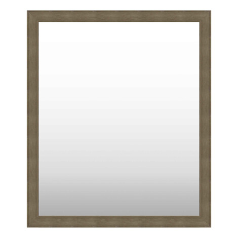 Domus: Wall Mirror With Frame; (50×60)cm, Brown 1