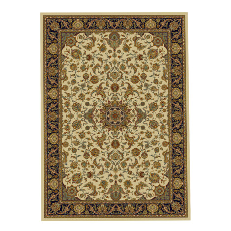 Oriental Weavers: Soft Line Bordered Floral Carpet Rug; (200×285)cm, Brown 1