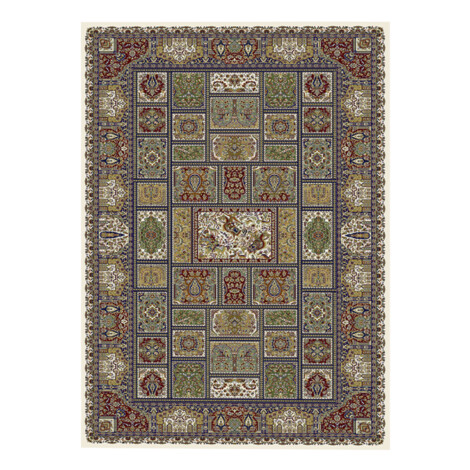 Oriental Weavers: Soft Line Abstract Bordered Patterned Carpet Rug; (240×340)cm, Brown/Grey 1