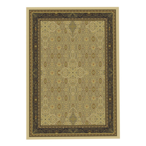 Oriental Weavers: Soft Line Bordered Patterned Carpet Rug; (300×400)cm, Brown/Green 1