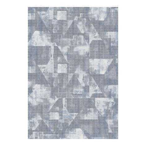 Valentis: Metis 1,344 million points 6mm Geometric Seamless Pattern Carpet Rug; (200×290)cm, Grey 1