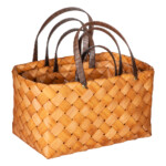 Domus: Rectangle Willow Basket; (30x18x18)cm, Medium