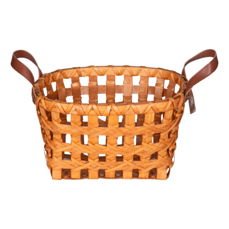 Domus: Oval Willow Basket; (32x24x18)cm, Medium  1