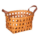 Domus: Oval Willow Basket; (32x24x18)cm, Medium