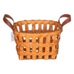 Domus: Oval Willow Basket; (25x19x26)cm, Small