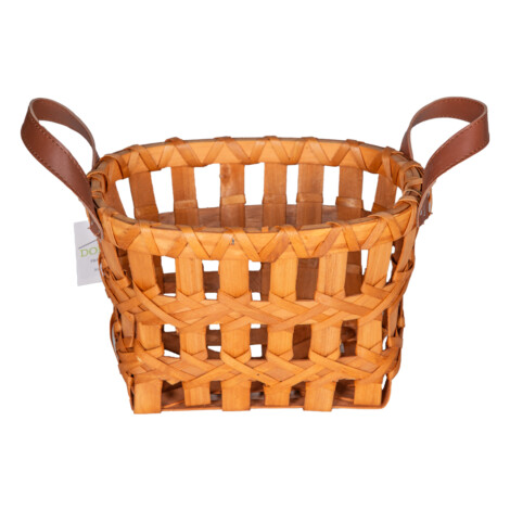 Domus: Oval Willow Basket; (25x19x26)cm, Small  1