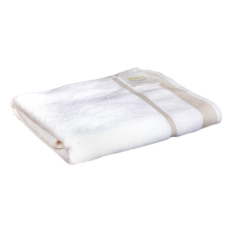 Bath Towel: 600 GSM; (90x160)cm, White