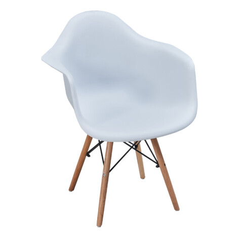 Outdoor Leisure Chair, White 1