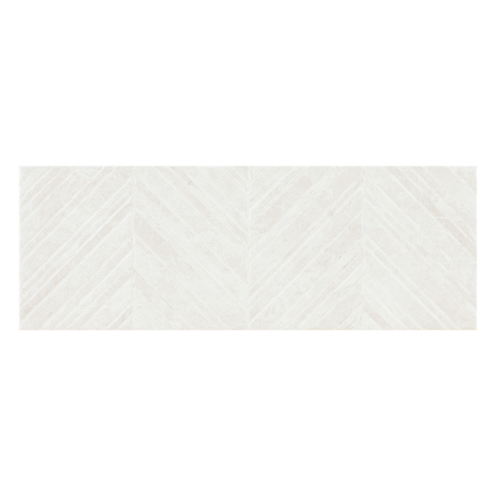Atrium Relieve Lamar Blanco: Ceramic Tile; (25.0x70.0)cm