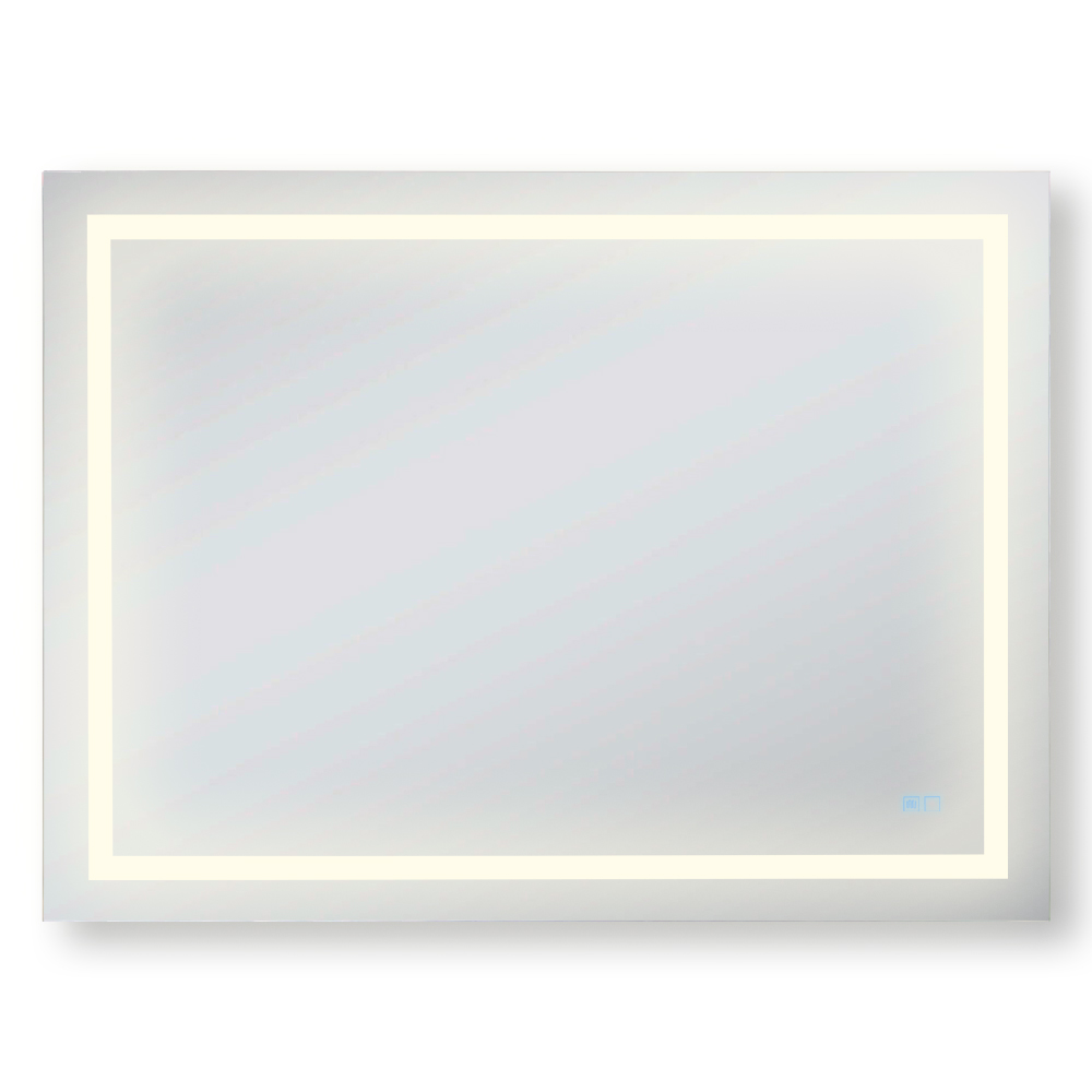 Mirror With LED Lights + Demister Pad + Touch Control; (120x90cm 1