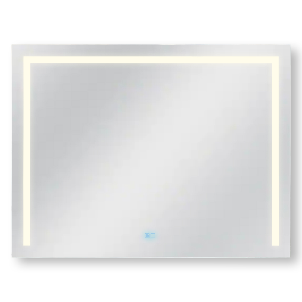 Mirror With LED Lights + Demister Pad + Touch Control; (120×90)cm 1