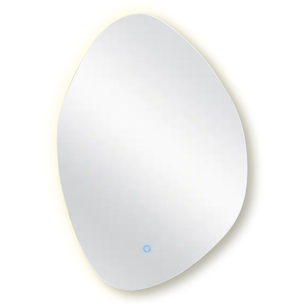 Backlit Mirror With LED Lights + Touch Control; (80×55)cm 1