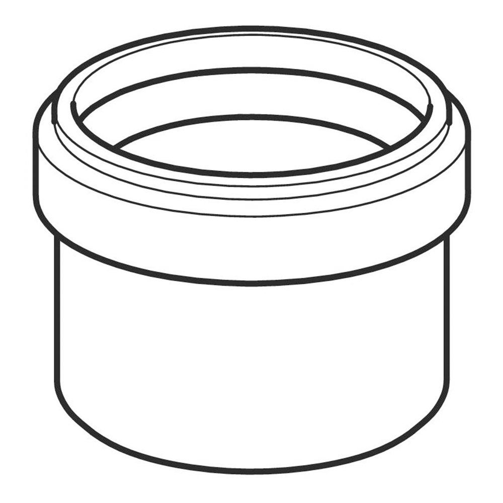 Geberit HDPE: Ring-Seal Socket, Reduced; (56x63)mm