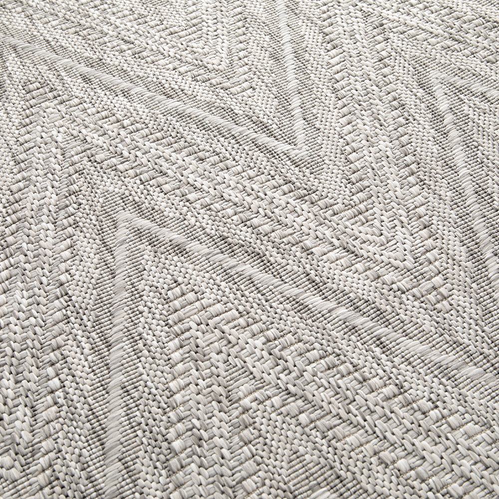 Timber Carpet Rug; (160x230)cm, Light Grey