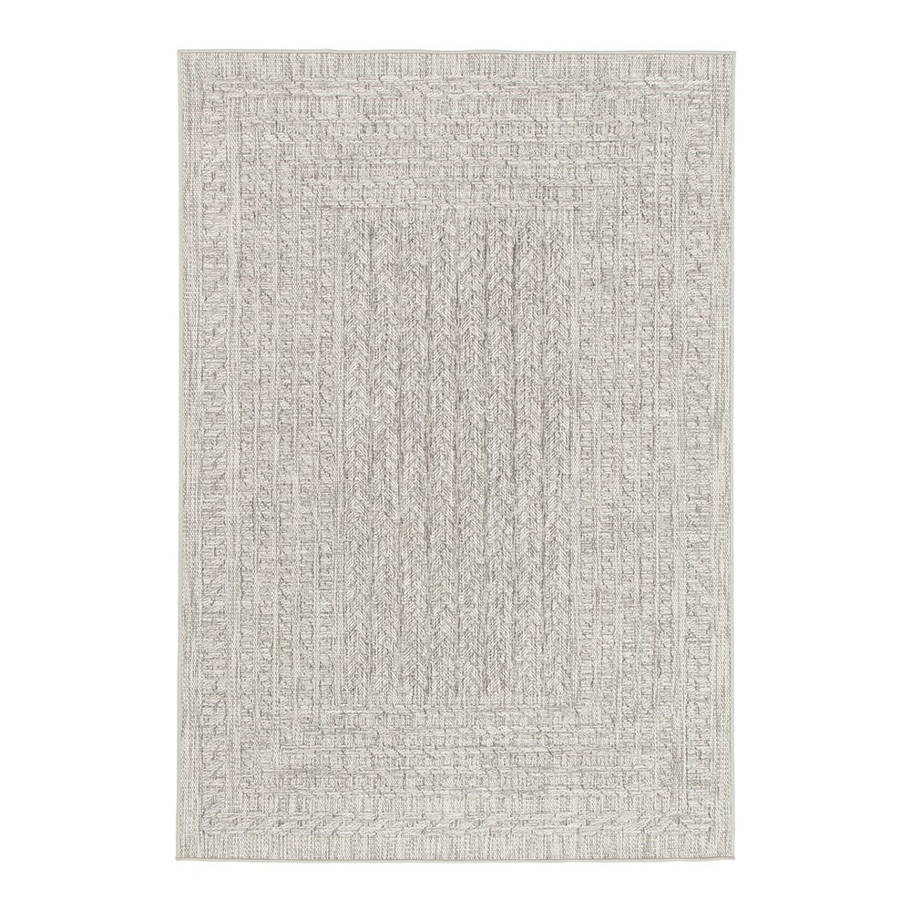 Timber Carpet Rug; (200×290)cm, Grey 1
