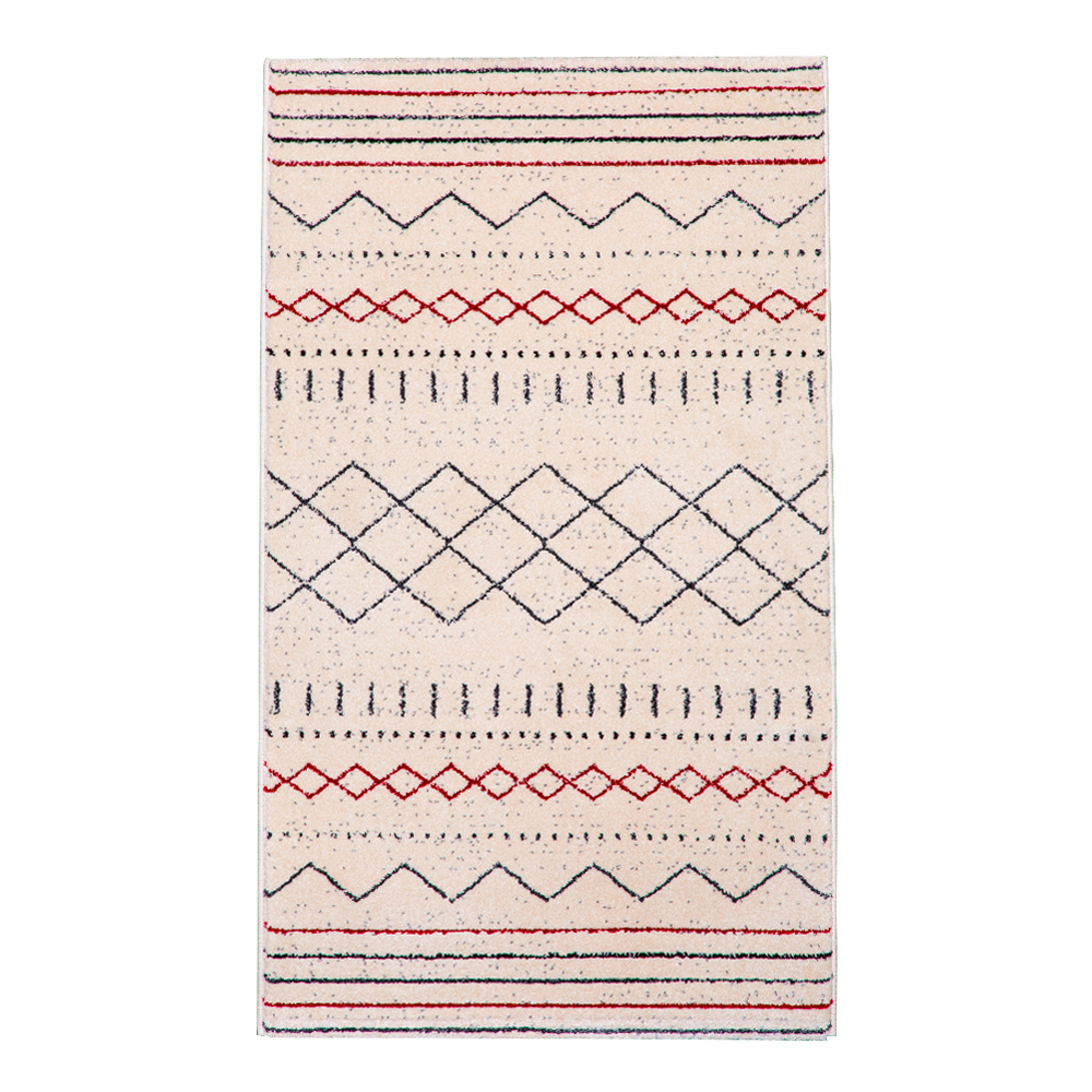 Universal: Delta Modern Moroccan Trellis Carpet Rug; (80×150)cm 1