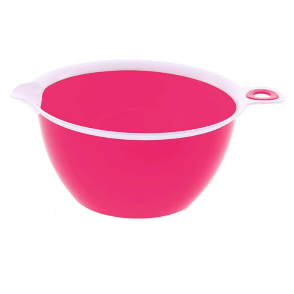 Duo Mixing Bowl, Pink/White 1