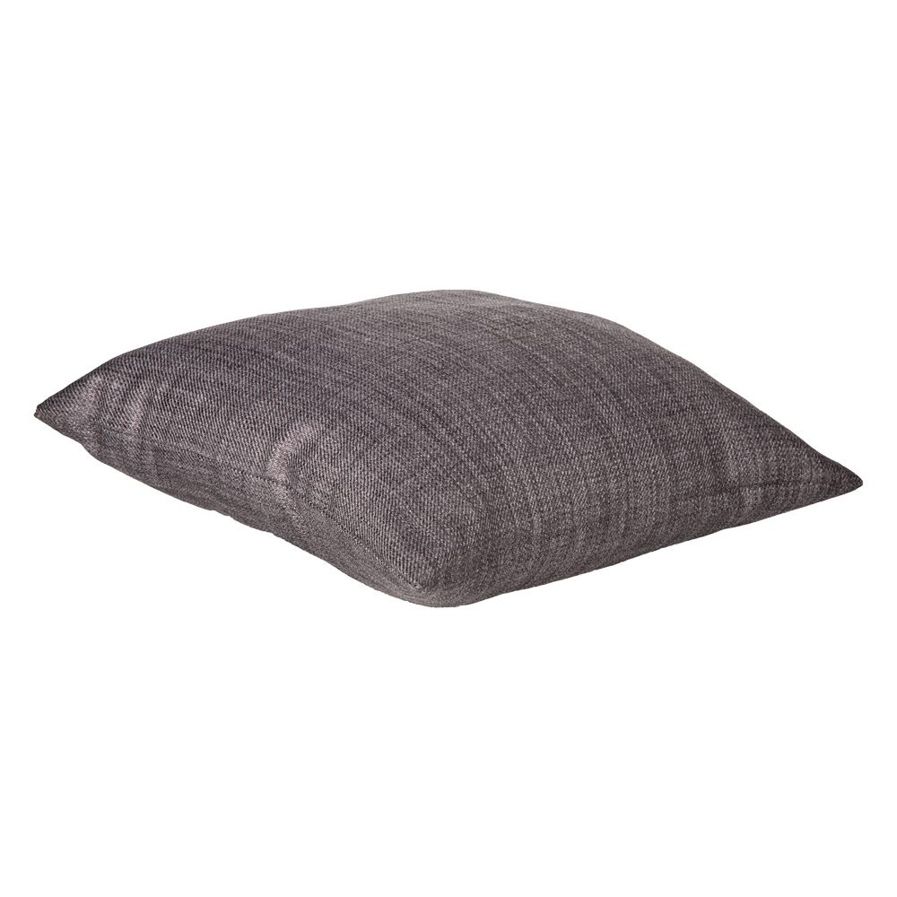 Fancy Hollow Fiber Cushion; (45x45)cm, Stone