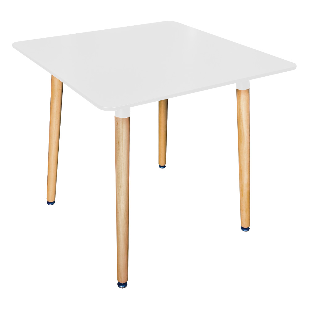 Dining Table; (80x80x74)cm, White