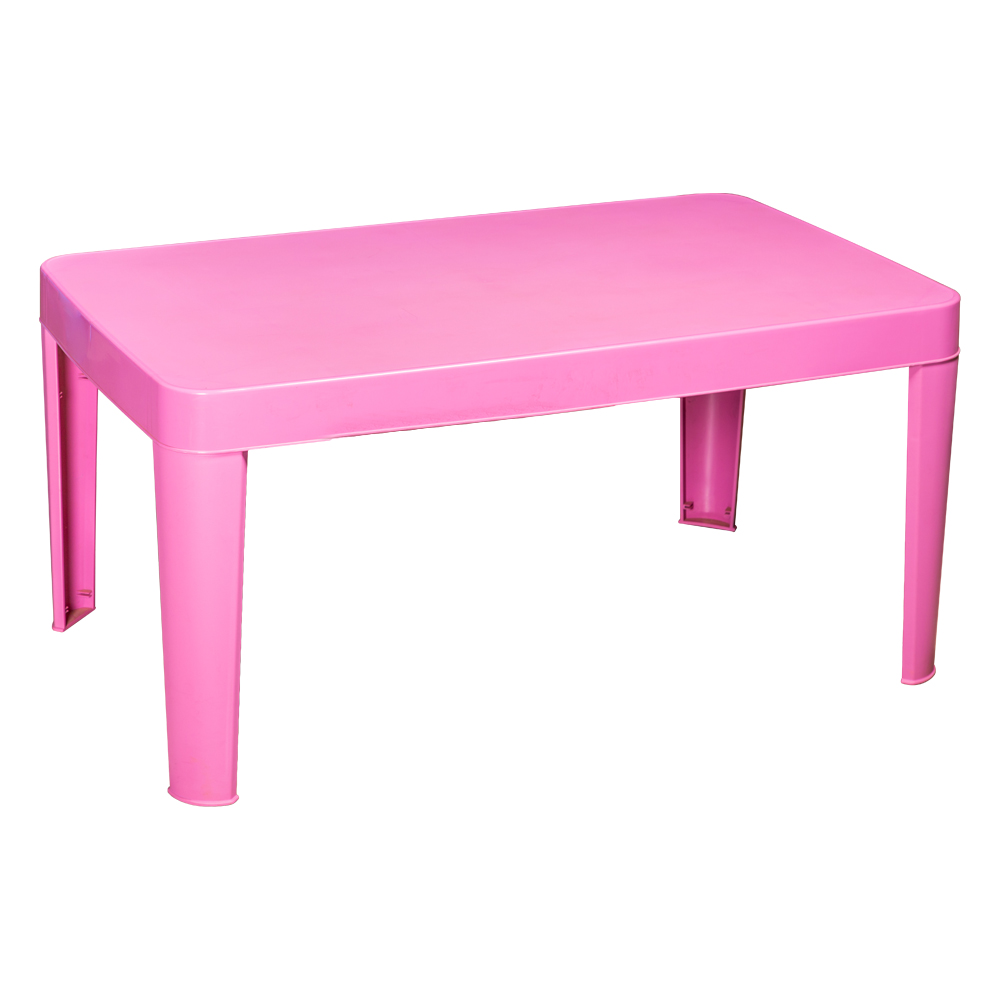 Kids Table; (104x64x50)cm, Pink 1