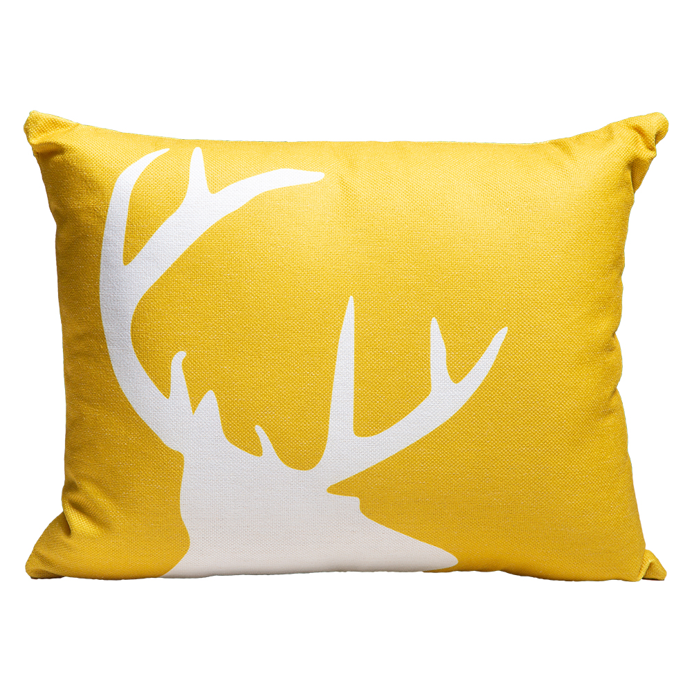 Domus: Outdoor Lumber Pillow; (30×50)cm, Yellow 1