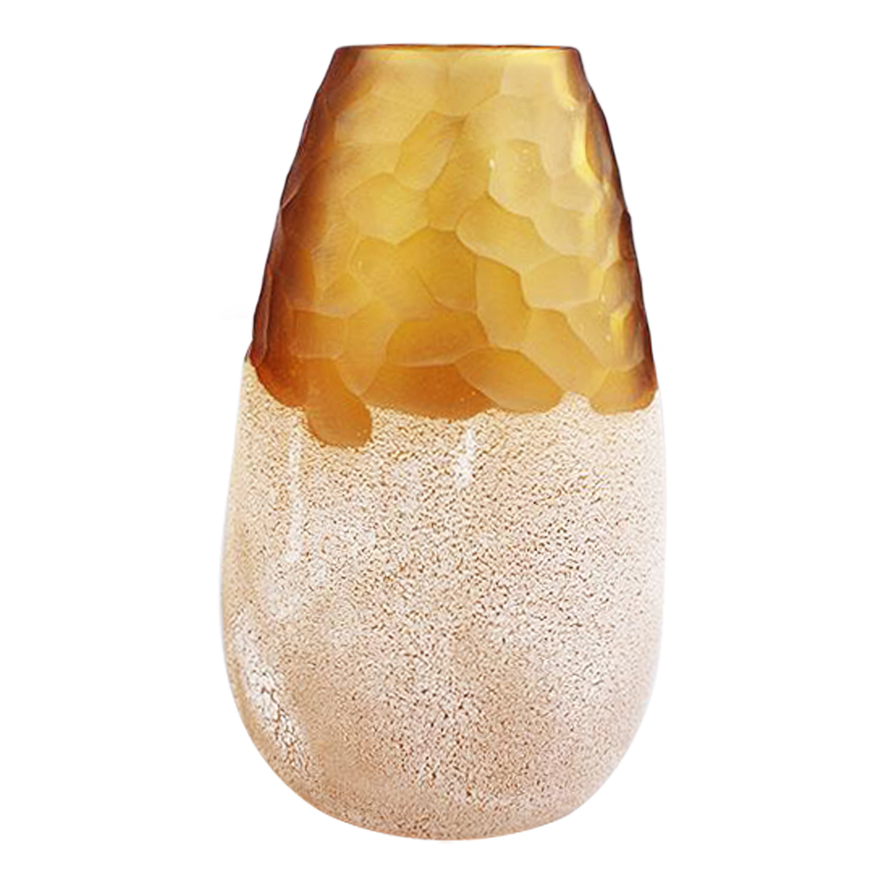 Domus: Glass Vase; (20x20x33)cm 1