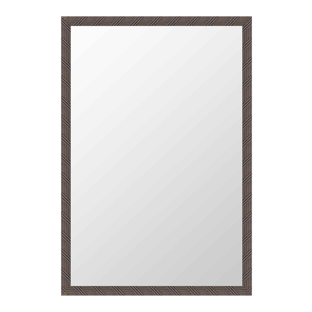 Domus: Wall Mirror With Frame: (60×90)cm, Grey 1