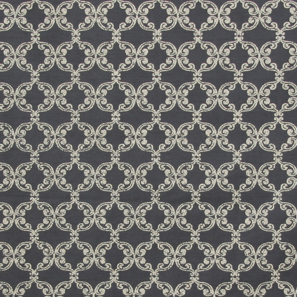 418-2469: Furnishing Ogee Pattern Fabric; 140cm 1
