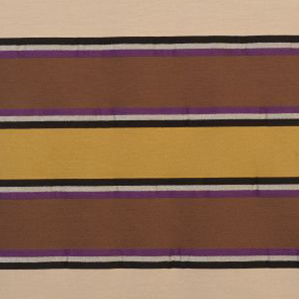 489-6025: Furnishing Striped Pattern Fabric; 140cm 1