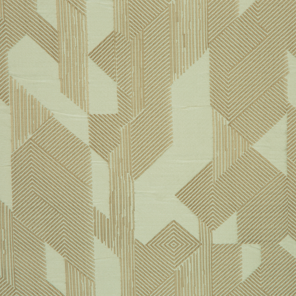 Laurena Jaipur Collection: Ddecor Geometric Abstract Patterned Furnishing Fabric, 280cm, Beige/brown 1