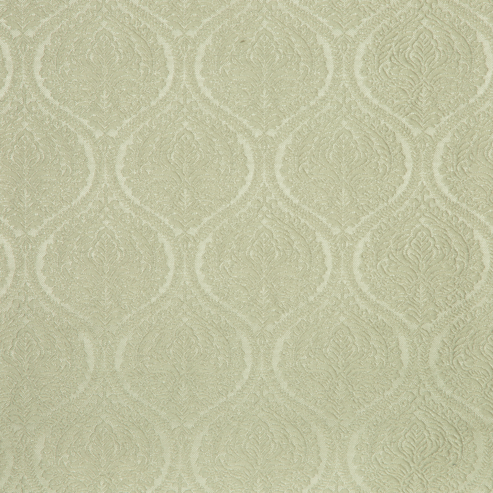Laurena Jaipur Collection: Ddecor Damask Patterned Furnishing Fabric, 280cm, Silver/Beige 1