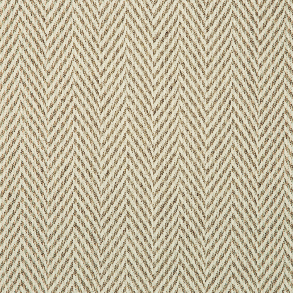 Jambo: Ferri Textured Chevron Pattern Furnishing Fabric, 290cm, Grey/White 1