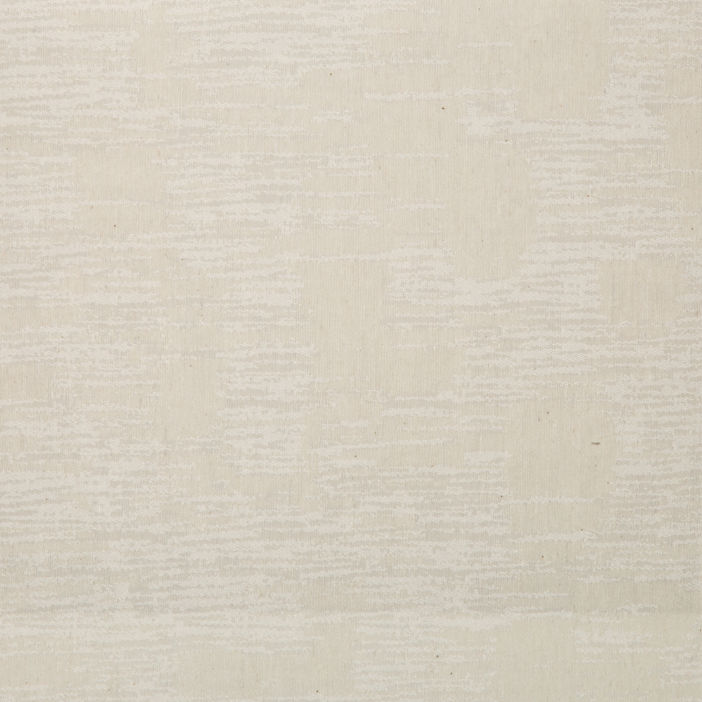 Kisumu: Ferri Abstract Pattern Furnishing Fabric; 290cm, White 1