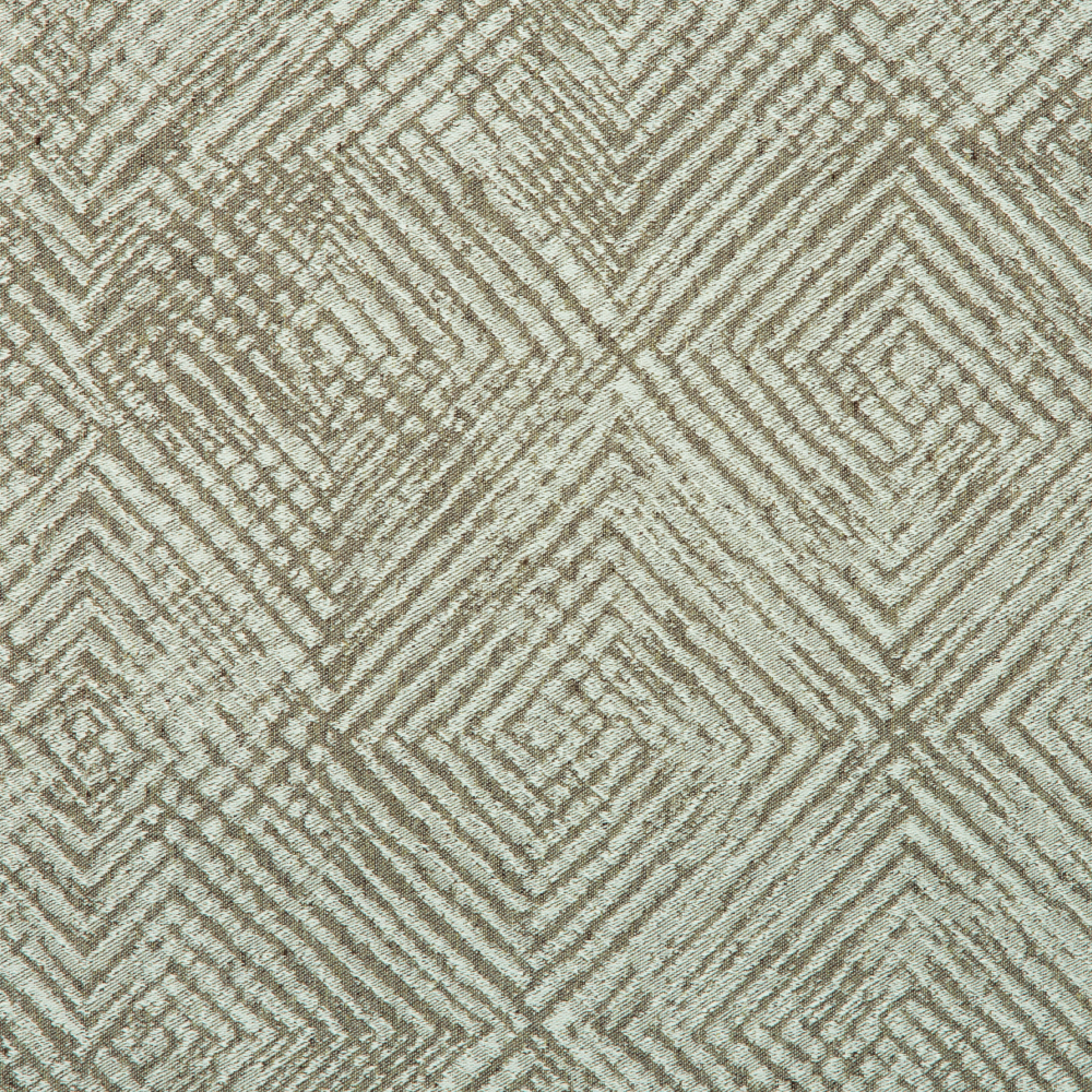 Kisumu: Ferri Chevron Pattern Furnishing Fabric; 290cm, Mocha/Grey 1