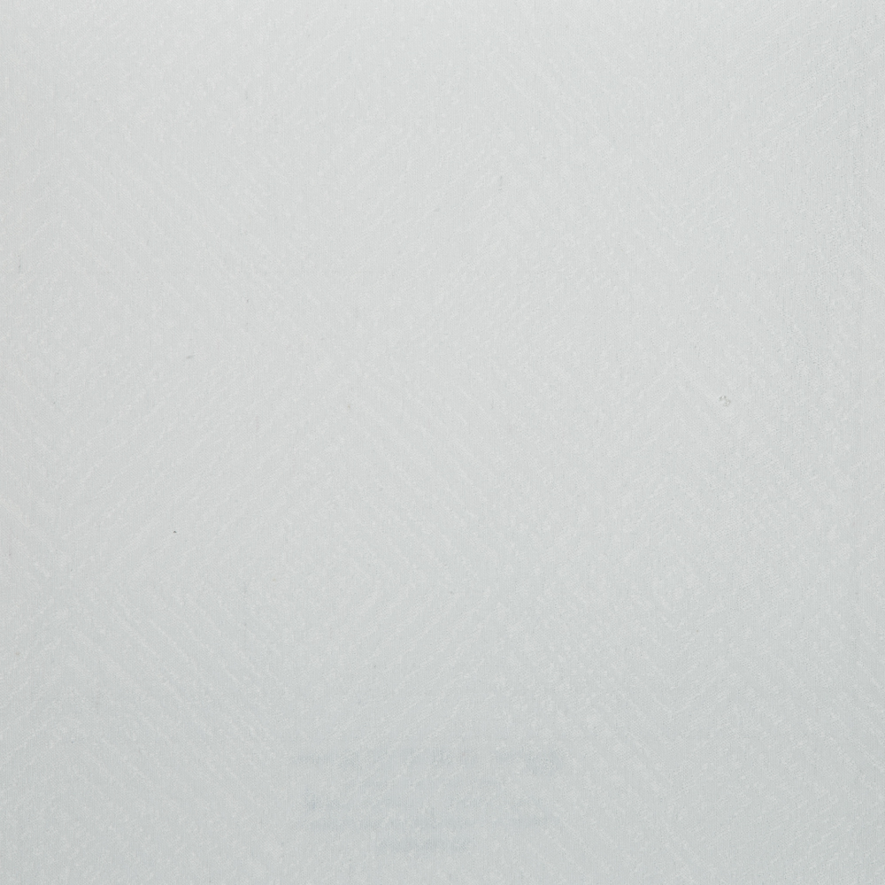 Kisumu: Ferri Chevron Pattern Furnishing Fabric; 290cm, White 1