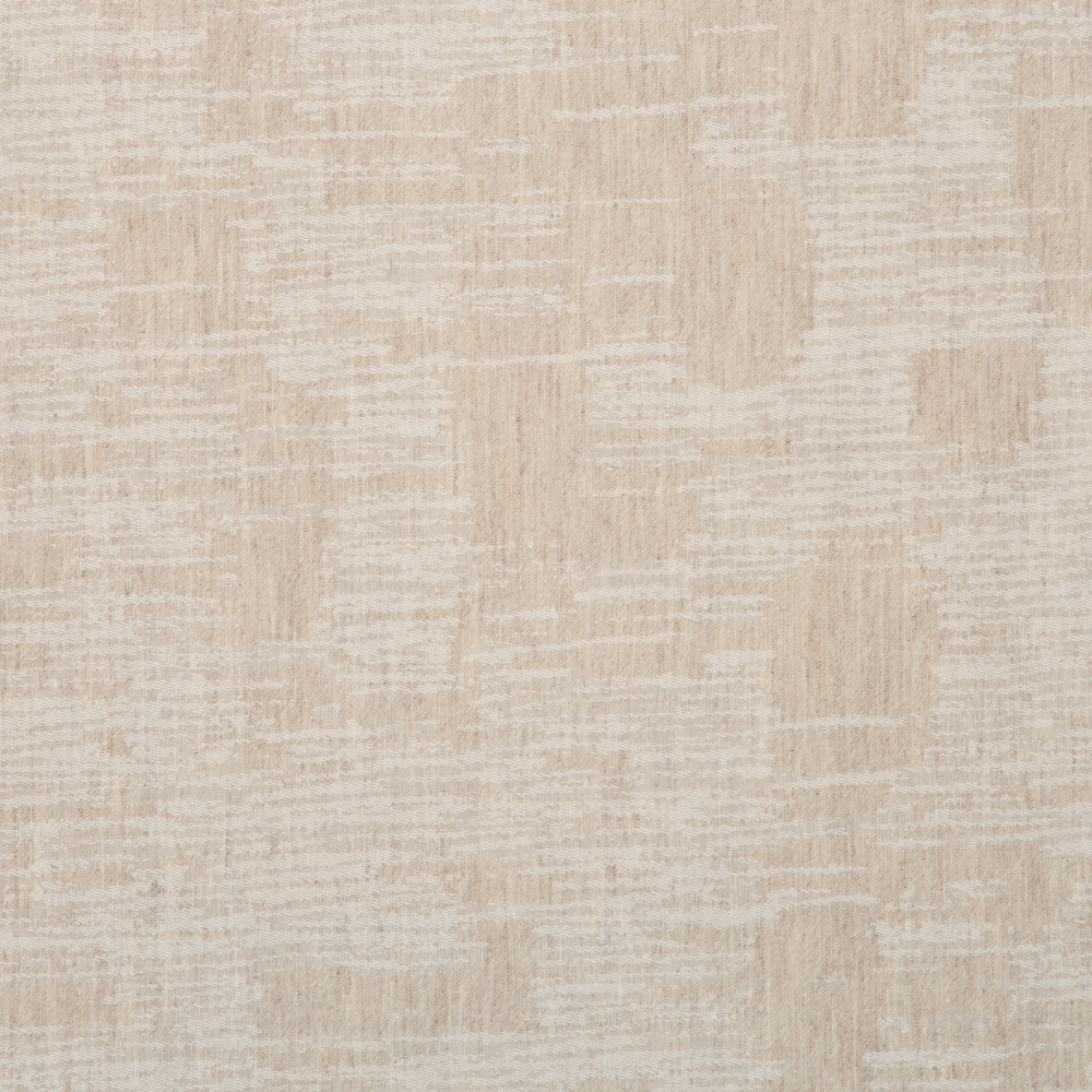 Kisumu: Ferri Abstract Pattern Furnishing Fabric; 290cm, Cream 1