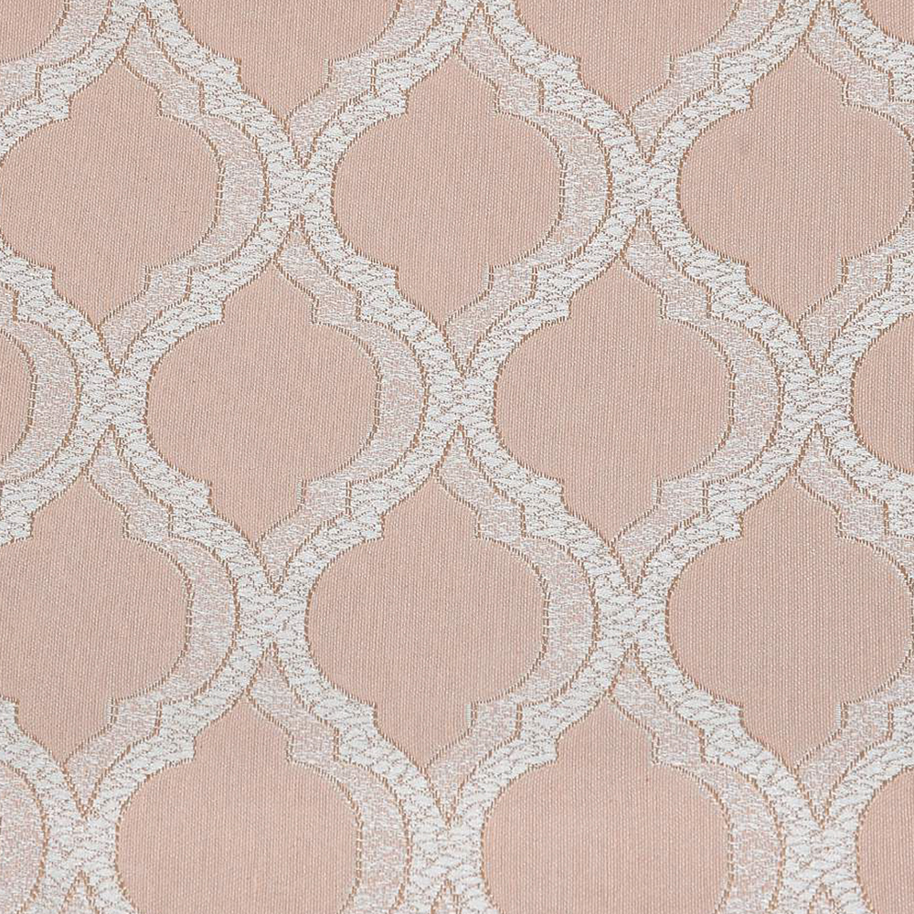 Neo: Beekalene Quartrefoil Patterned Furnishing Fabric, 280cm, Pink 1