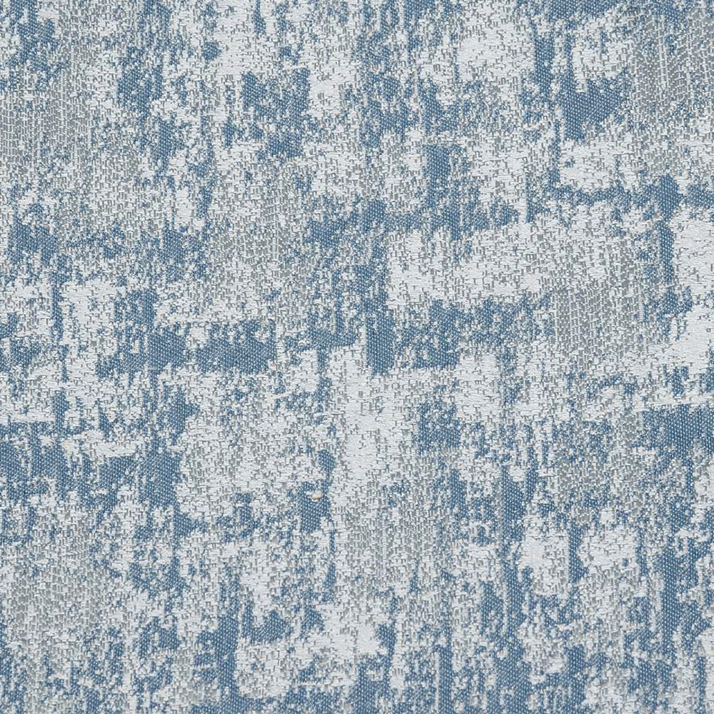 Neo: Beekalene Distressed Patterned Furnishing Fabric, 280cm, Blue/Grey 1
