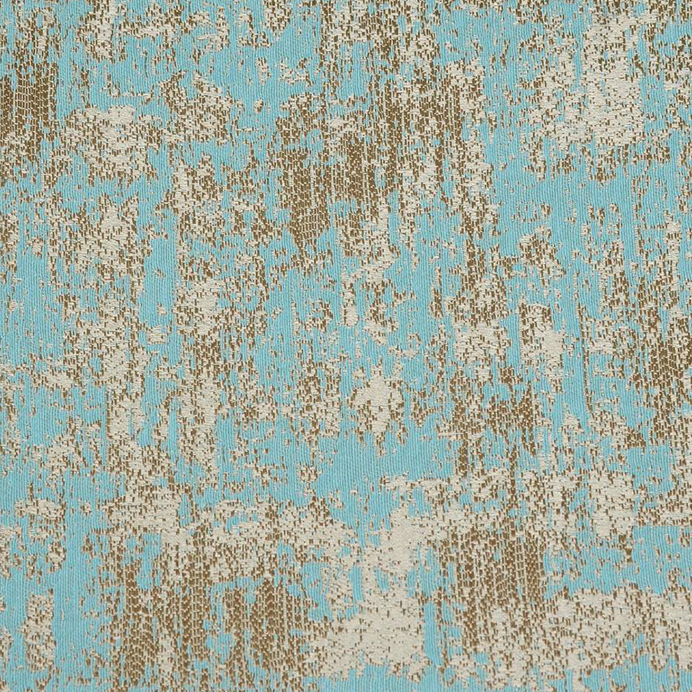 Neo: Beekalene Distressed Patterned Furnishing Fabric, 280cm, Blue/Brown 1